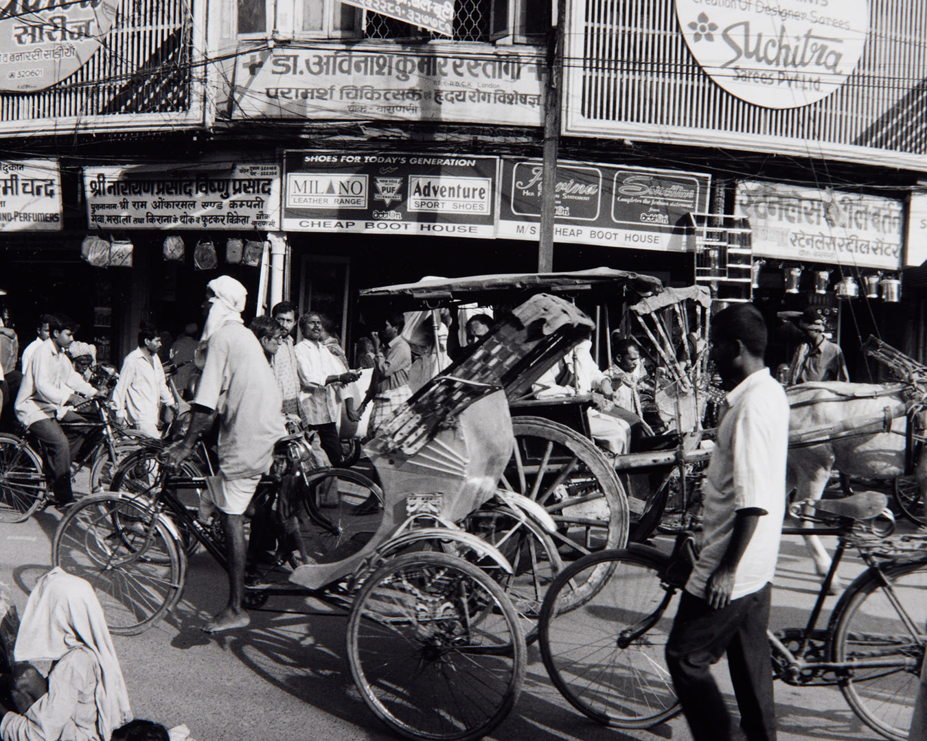 Street in Varanasi, India