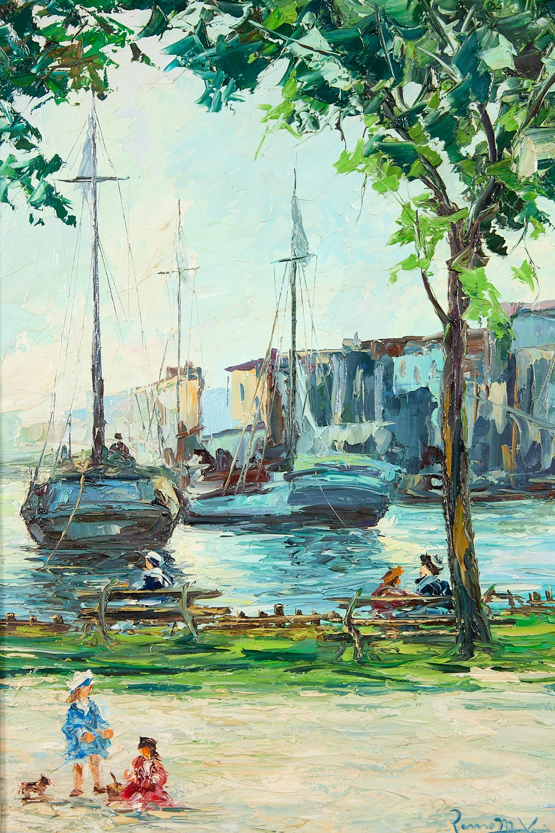 Two Sailboats