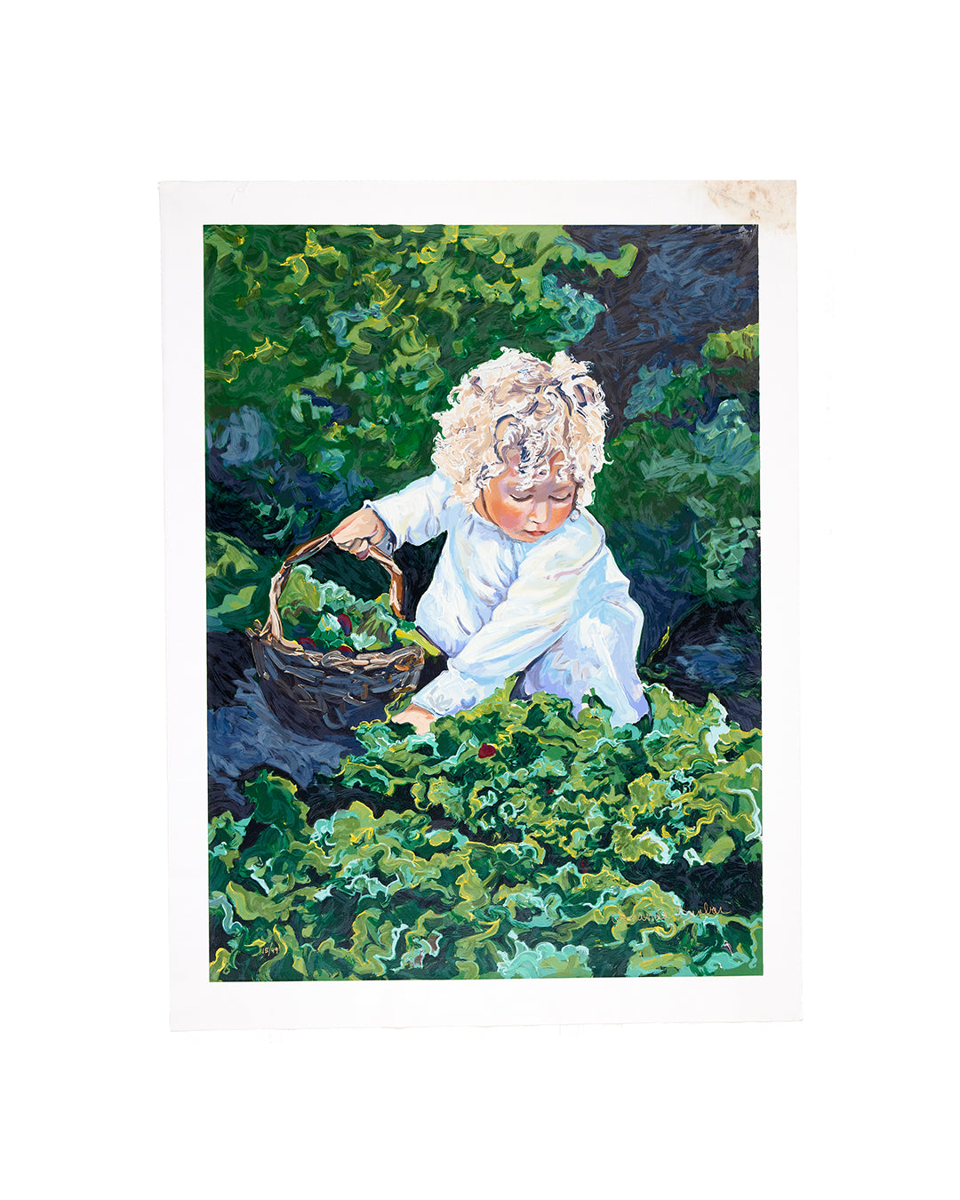 Child in Garden